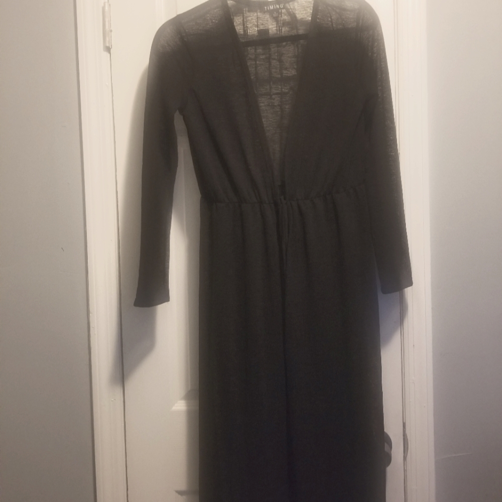 Timing women's sheer cover up new never worn